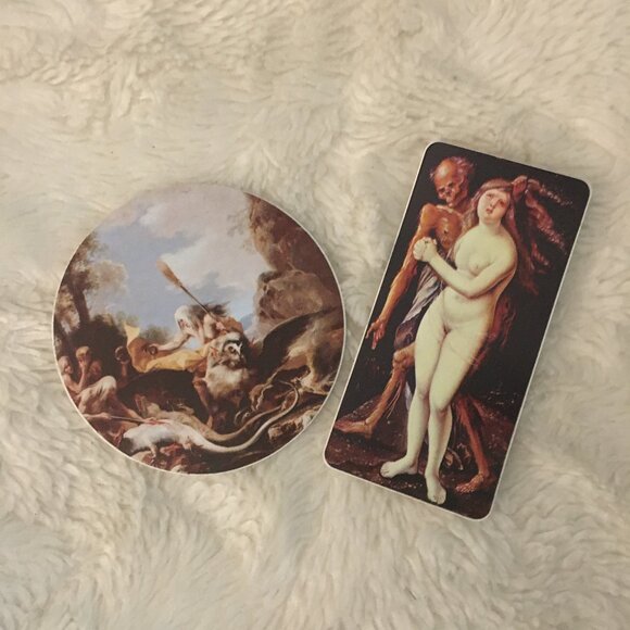 5/$25 Large Witch and Familiar Sticker - Picture 3 of 4